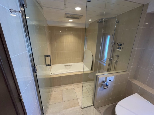 Second-floor bathroom